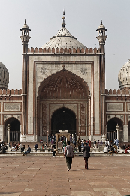 Delhi-Grande mosquée-007